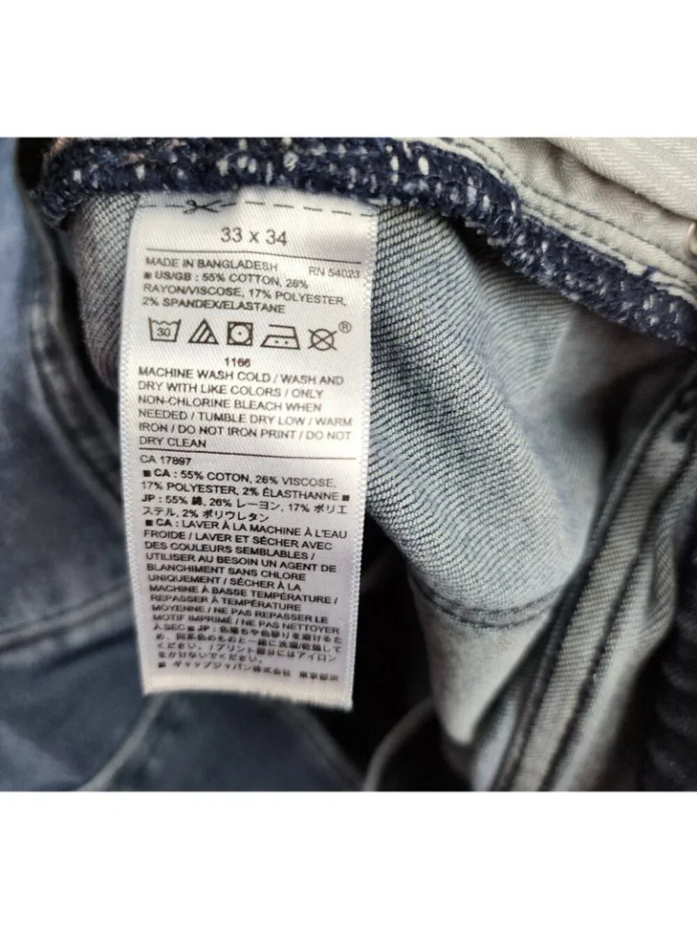 Banana Republic Jeans Mens 33x33 Blue Travel Dark Wash Denim